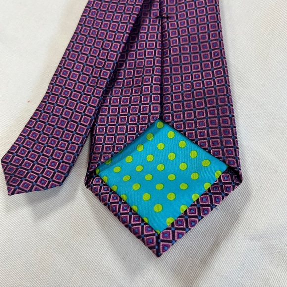 Ted Baker London necktie and pocket square New in Box - Picture 6 of 11